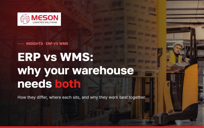 ERP vs WMS: why your warehouse needs both